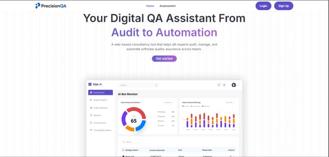 PrecisionQA quality assurance platform