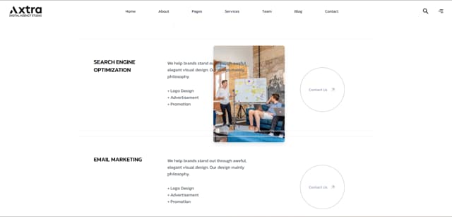 Axtra digital agency portfolio
